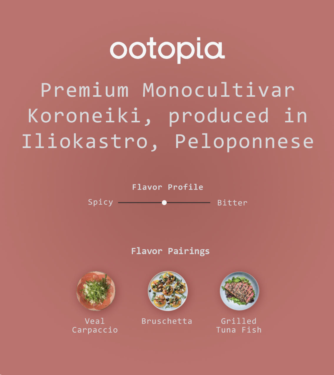 Ootopia Organic Koroneiki Single Estate Iliokastro